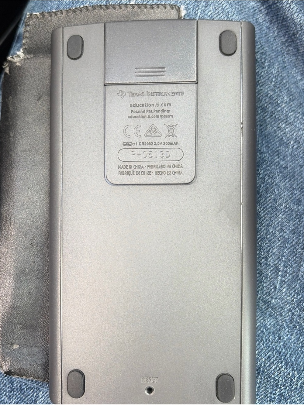 Texas Instruments Financial Calculator — Silver and Black - Picture 4 of 4
